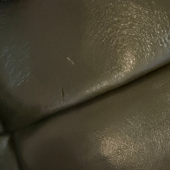 Clare V green leather zip tote bag Le Zip - Picture 9 of 9